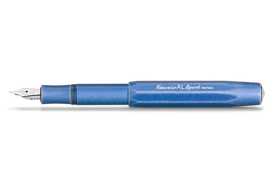 Al Sport Fountain Pen // Stonewash Blue