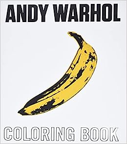 ANDY WARHOL COLOURING BOOK