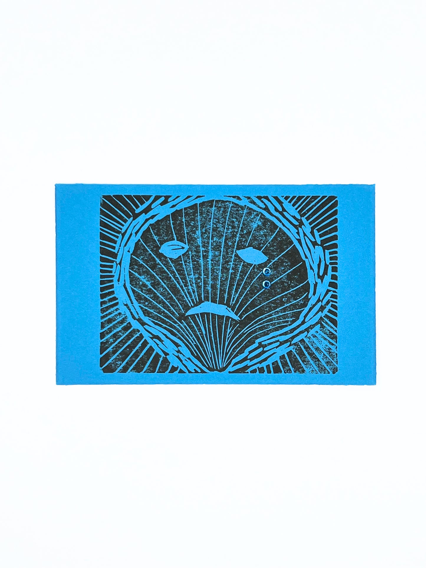 CRYING SHELL NOTECARD