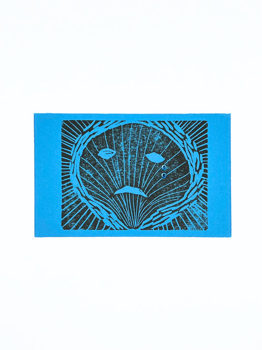 CRYING SHELL NOTECARD