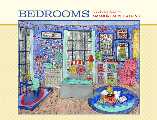COLOURING BOOK - ATKINS: BEDROOM