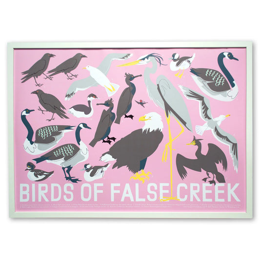 BIRDS OF FALSE CREEK PRINT