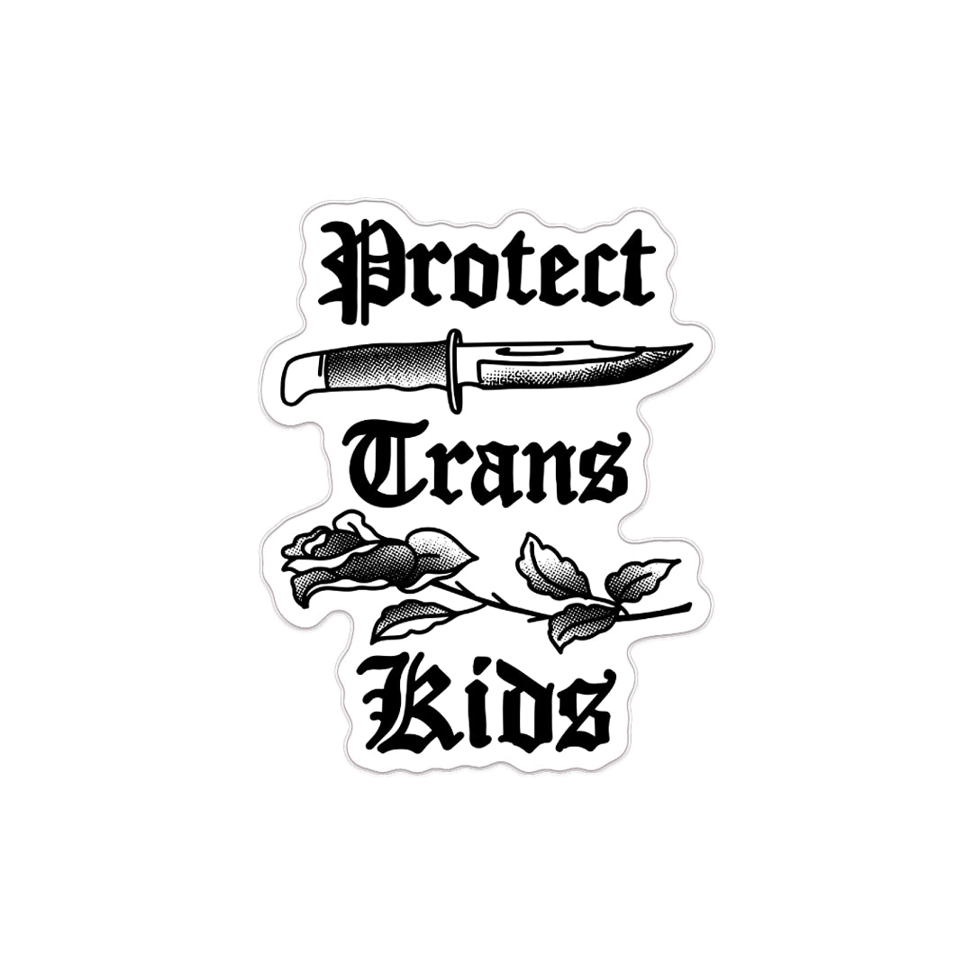 PROTECT TRANS KIDS // STICKER
