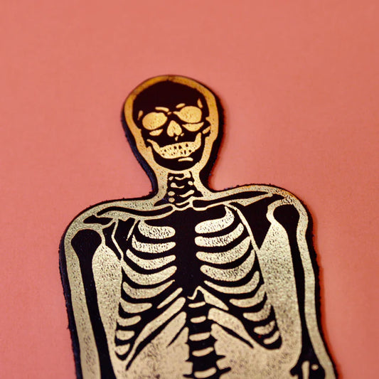 SKELETON BOOKMARK // BLACK