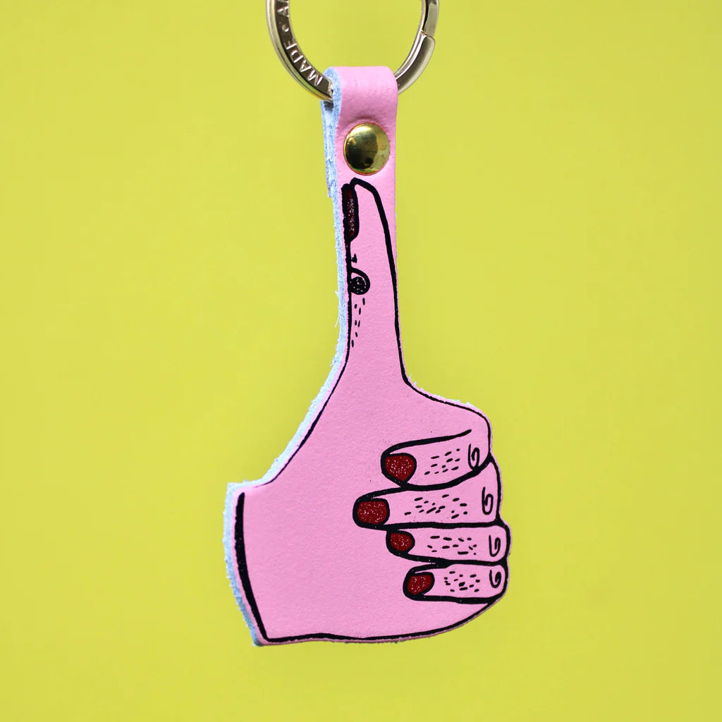 ‘THUMBS UP’ HAND SIGNS KEY FOB