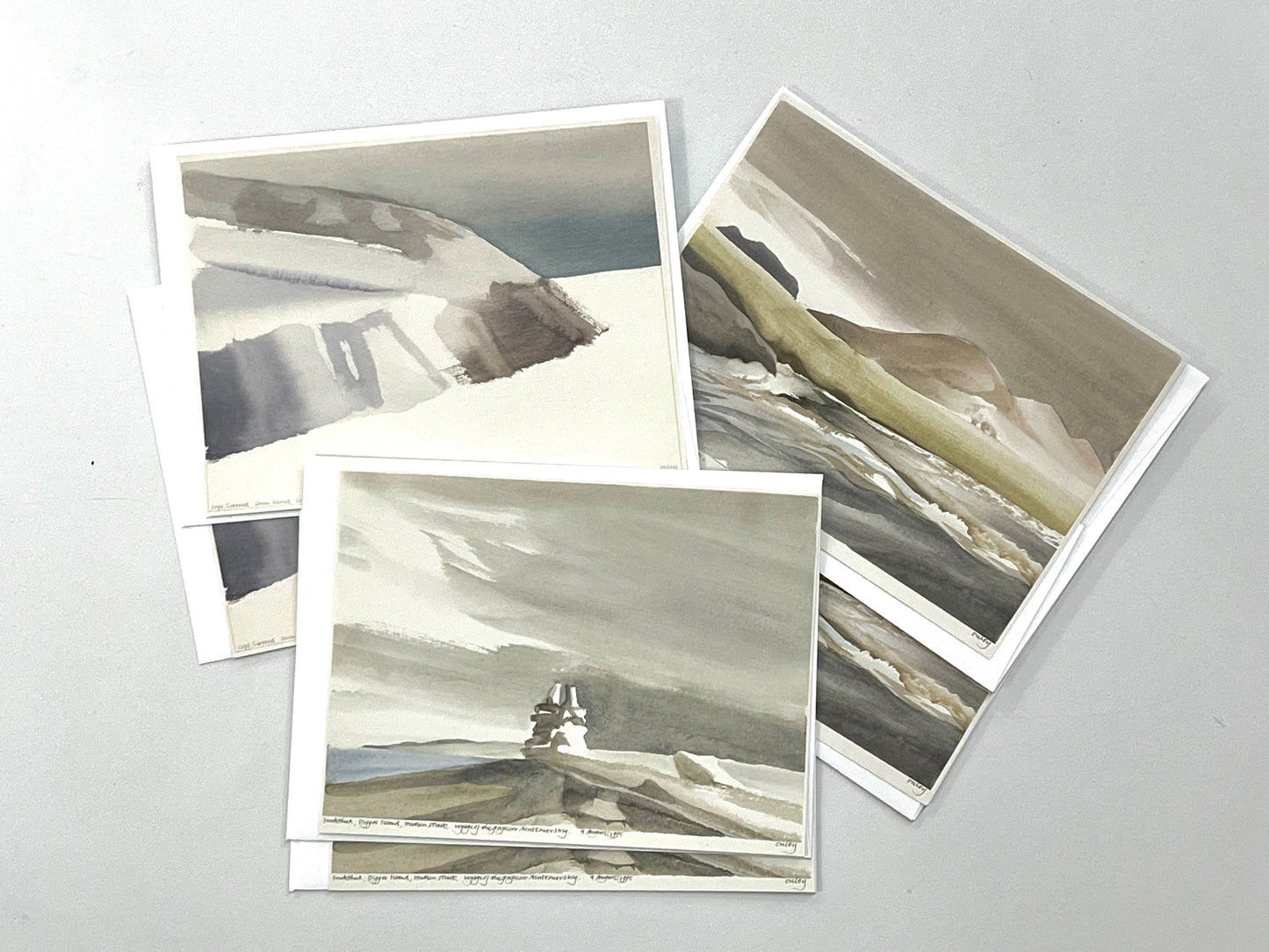 TONI ONLEY 6 GREETING CARDS WITH ENVELOPES