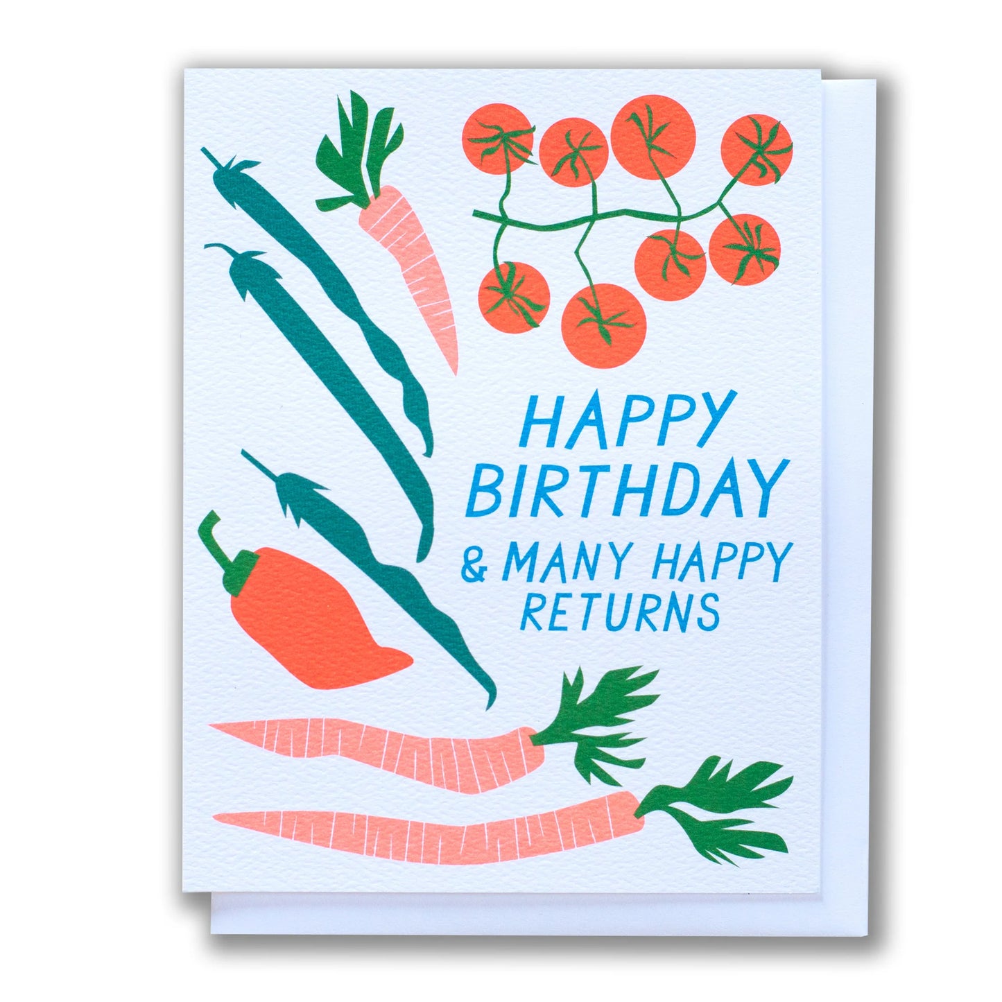 VEGGIE BIRTHDAY // NOTE CARD