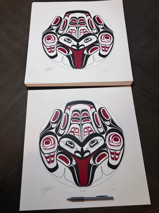 TREE FROG (WAAXAS) PRINT