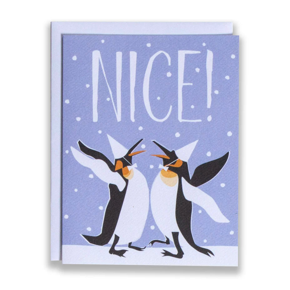 NICE! PENGUIN NOTE CARD