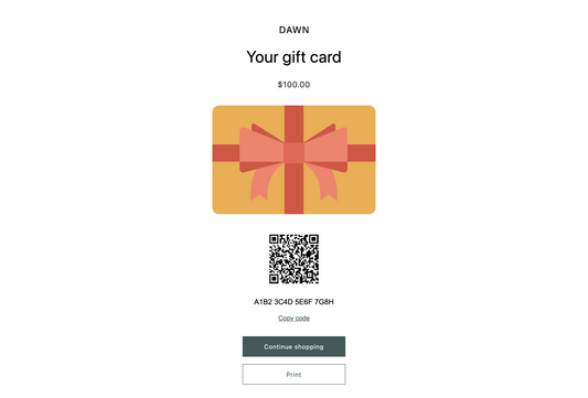 Kamloops Art Gallery Gift Card