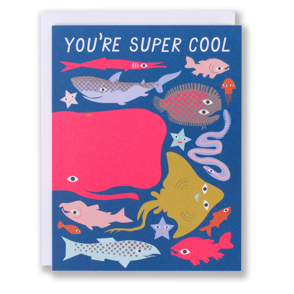 COOLEST FISH NOTE CARD