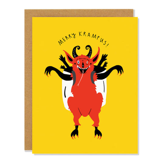 MERRY KRAMPUS // GREETING CARD