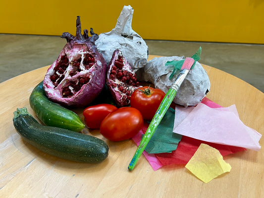 Tomatoes and Friends Parade - Papier Mache props