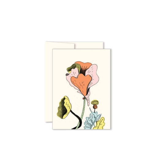 FLEURS MINI CARD