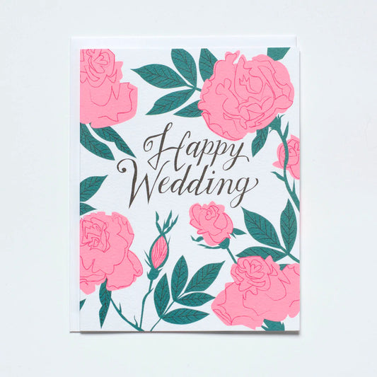 HAPPY WEDDING CARD