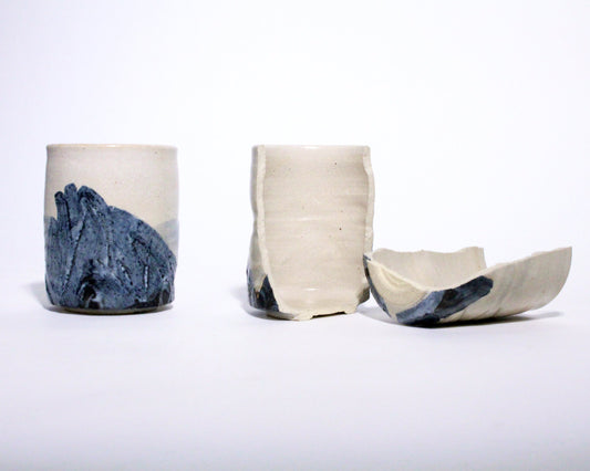 PRE-BROKEN POTTERY // TEA CUP