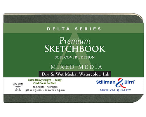 DELTA SERIES // PREMIUM SKETCHBOOK